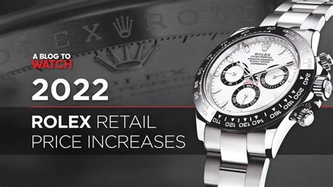 rolex 2022 teaser|2022 Rolex price increase.